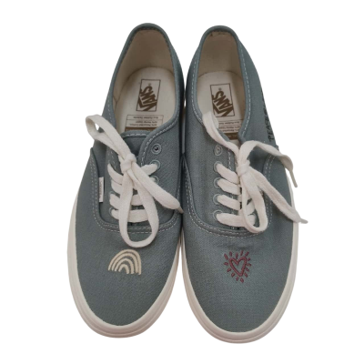 Vans Unisex Size 8.5 Teal Shoes