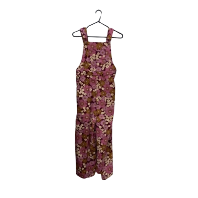 Princess Highway Purple Floral Overalls Size 10