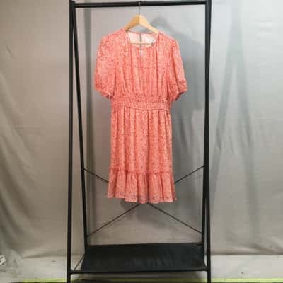 Stella Womens Dress  Size 12 Multicoloured / Peach / Pink 