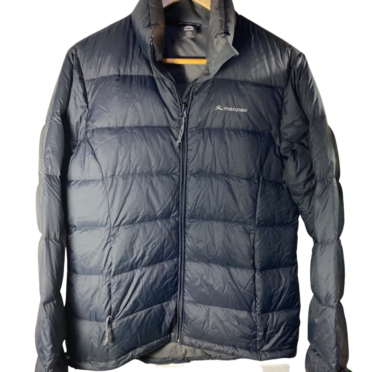 Macpac Womens Size 10 Puffer Jacket Black (s)