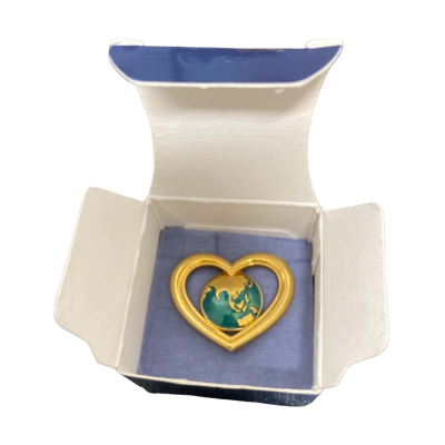  Avon “Heart Of Asia” Mother Earth Pin 