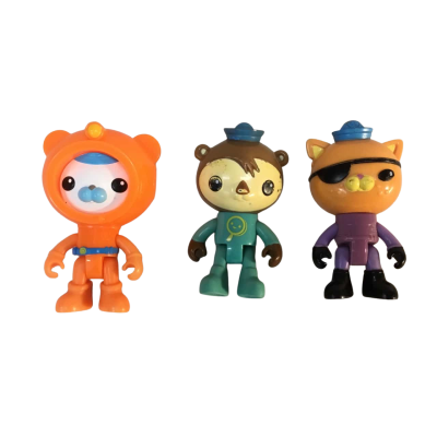 Octonaughts Figures as pictured