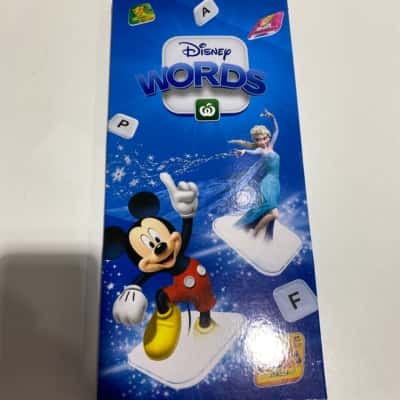 Disney Words Woolworths Complete 36 tiles