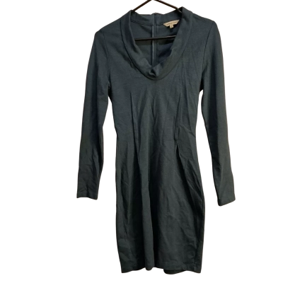 Veronika Maine Womens  Size 6 Long Sleeve Dress Blue 
