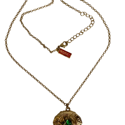 Marvel Dr Strange Womens Necklace Gold 