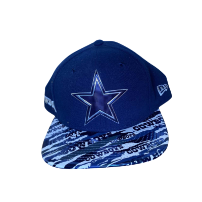 New Era Unisex Cowboys NFL Adjustable Hat Black  / White 