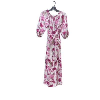 Scanlan Theodore Womens Floral Maxi Dress Size S 