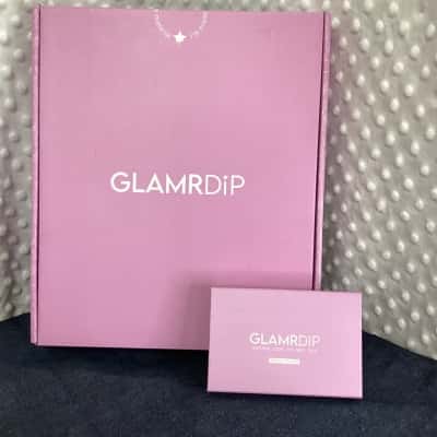 GLAMRDiP Nail Dip Perfect Kit - Plus Natural Nail Tips box