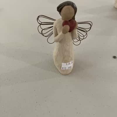Willow tree angel of the heart ornament