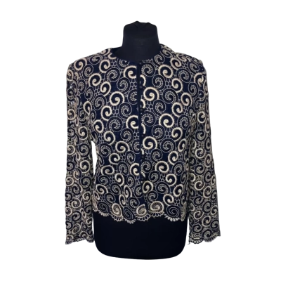 Casadei Womens  Size 10 Blue / Gold 