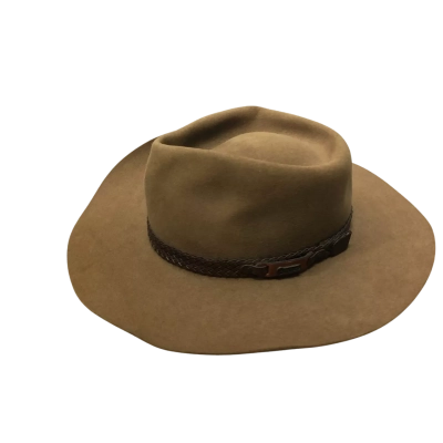 Vintage Akubra Size 57cm Fur Felt Hat Brown 