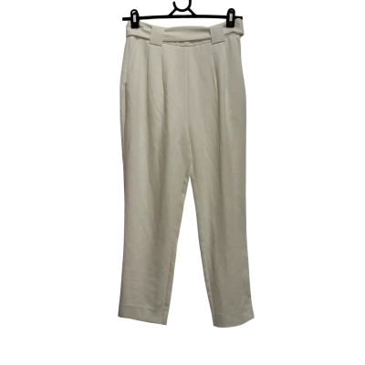 Pilgrim Womens  Size 8 Straight Leg Pants Off White 