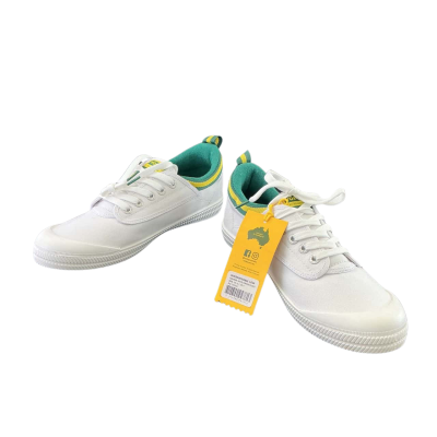 Dunlop Volley sneakers BNWT Unisex  US Size 10 Green / White / Yellow 