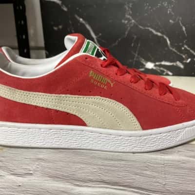 Puma Suede red   Size 8 