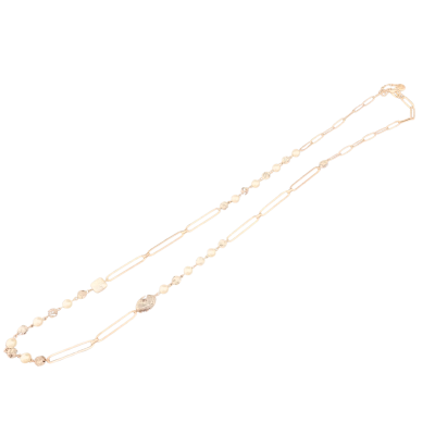 Lillyco Rose GoldTone Womens 140cm long Necklace 