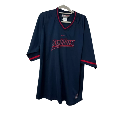 Red Sox Nike Mens  Size XXL Jersey Blue 