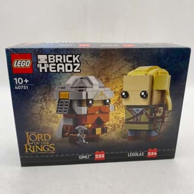 Lego Brick Herdz #40751 LOTR Gimli & Legolas SEALED Toys 2