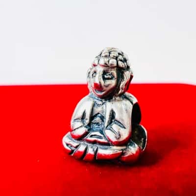 Sterling Silver Buddha Charm (925)