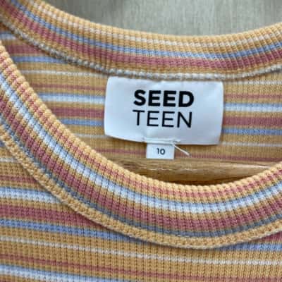 Seed Heritage Kids  Size 10 Blue / Orange / Pink  / White 6
