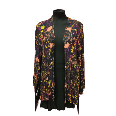  Womens "Some Days Lovin" Size XS Multicoloured Fringed Jacket 