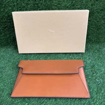 The Horse Tan Leather Clutch Bag (New)