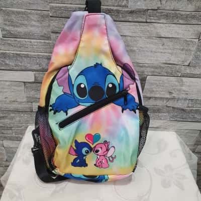  Kids Multicoloured Stitch and Angel Bag