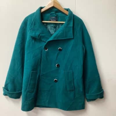 Evan- Picone  Womens  Size M Jacket Teal H
