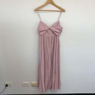 Here Comes The Sun Blush Everdeen Maxi Dress  Size 14 