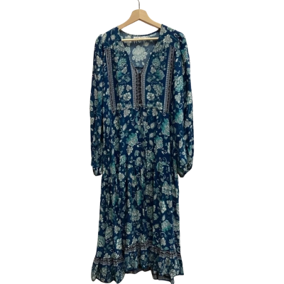 Salty Bright Womens  Size 12 Casual Dress Blue K