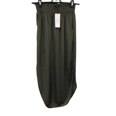 BNWT Sheike Womens  Size 8 Maxi Skirt Khaki 