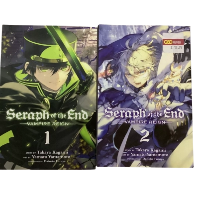 NEW - Seraph of the End Vampire Reign Volume 1 & 2