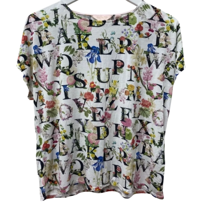 Ted Baker Womens  Size 3 Shirt Pattern - 100% Lyocell