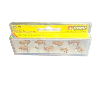 Noch N Scale Cows Tan 9/ Figures