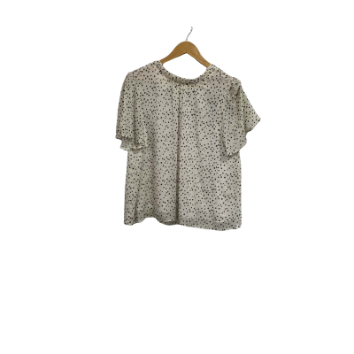 Forever New Womens  Size 16 Blouse Black  / White 