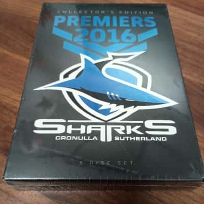 NRL Collector's Edition DVD - Premiers 2016 Cronulla-Sutherland Sharks