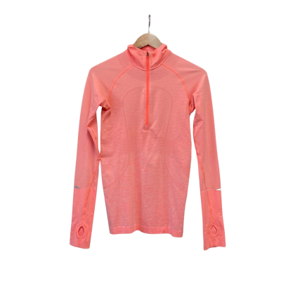 Lululemon Womens  Size S Long Sleeve Top Coral 