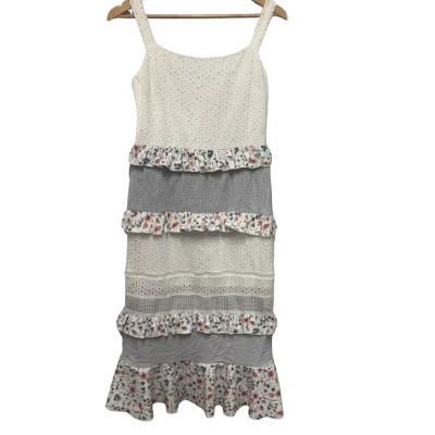 Lost in Lunar Womens  Size M Midi Dress Floral / Multicoloured 
