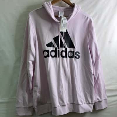 Adidas Womens Size 20-22 / 5XL Hoodie Pink / Black BNWT