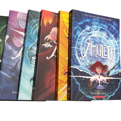 Amulet By Kazu Kibuishi, Books 4 - 9 
