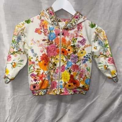 Milla by Camilla Kids Hooded Bomber Jacket - EUC