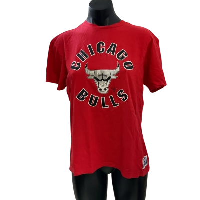 Chicago bulls NBA Womens  Size 14 Short Sleeve Top Red 