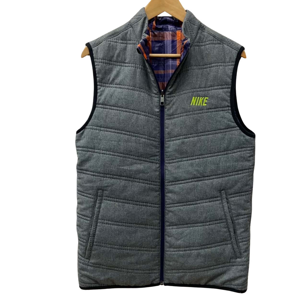 nike grey vest mens