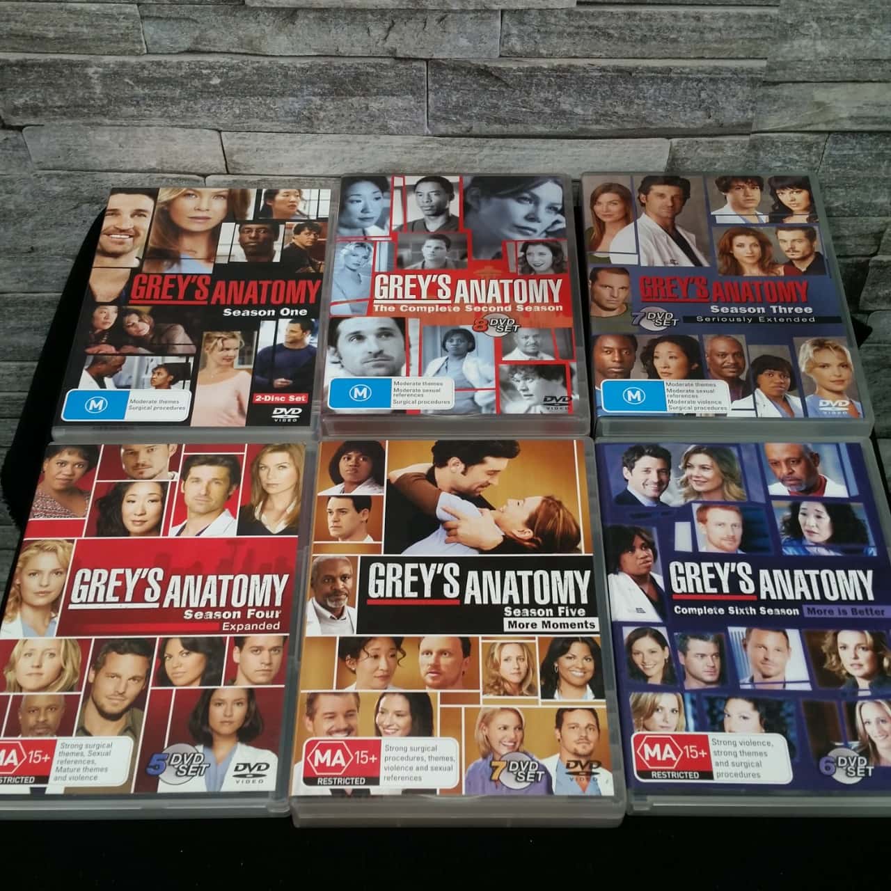 Grey's Anatomy Complete Seasons 1-7(s)
