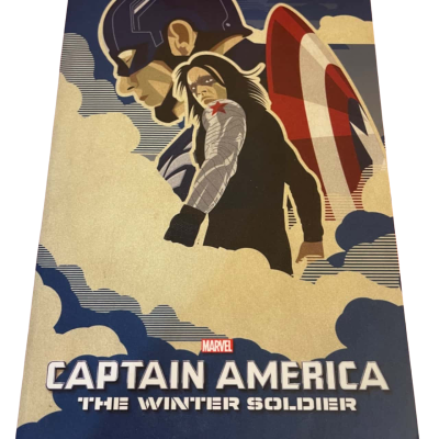 Captain America-TW Soldier-The First Ten Years-Marvel Studios-L/Ed-Scholastic-PB