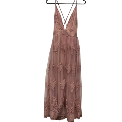  Womens APPROX Size 12 Floral Dress Floral/Pink  