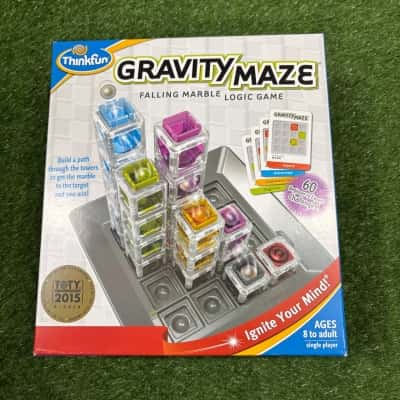THINKFUN Gravity Maze Falling Marble Challenge Logic Brain Game