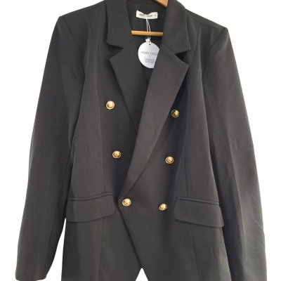 Henry Oscar x Orange Sherbet Fitted Blazer - size 18