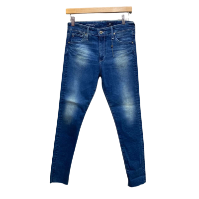 AG Adriano Goldschmied Womens  Size 27 High-Waisted / Skinny Jeans Blue 