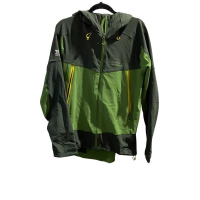 Kathmandu Mens  Size S Front Zipper Green 