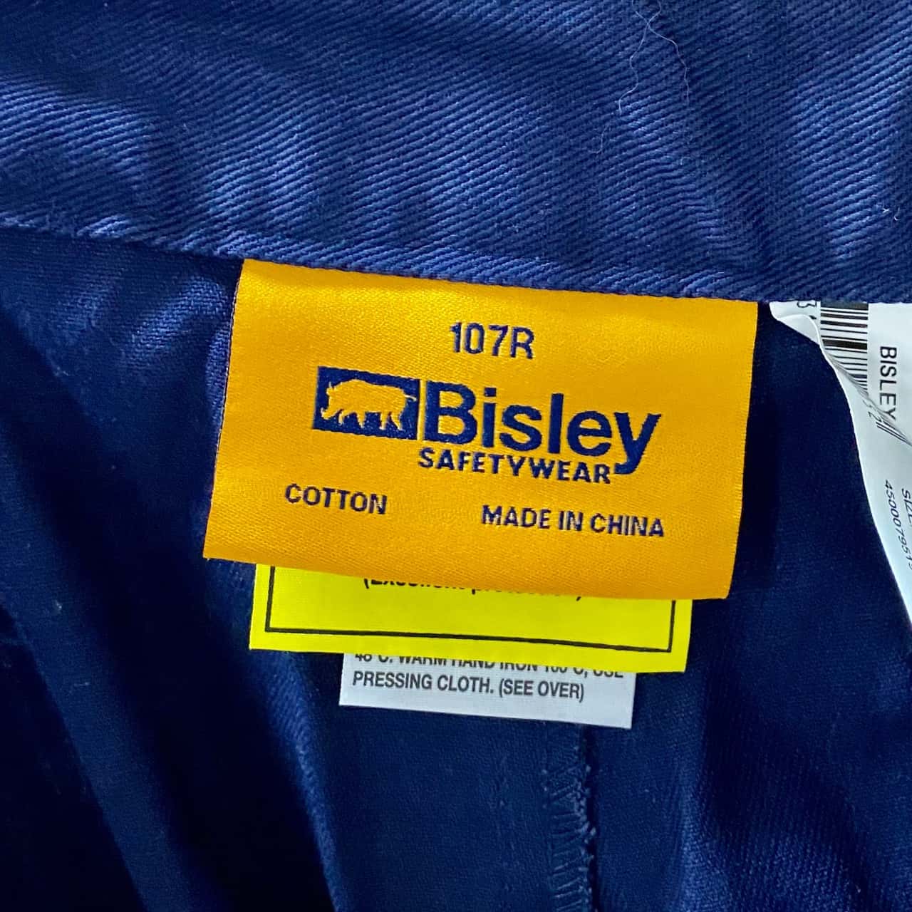BNWT Bisley workwear Size 107s(s)